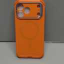 ESR for iPhone 17 Pro Max Case with Stash Stand, 7X Military-Grade Drop Protection with Camera Control, Shock-Absorbing Phone Rugged Cover, Compatible with MagSafe Accessories, Cyber Series, Orange