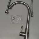 Cold Water Only Faucet SUS304 Stainless Steel Faucet for Kitchen Sink