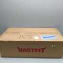 VASTMT One-Piece Driver and Passenger Seat with Diamond Pattern Stitching Fit for Harley Touring Road King Road Glide Street Glide Electra Glide 2008-2023 Models (Black Stitching)