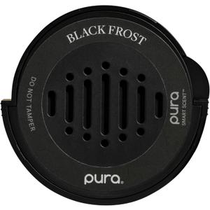 Pura Car Scent Refill - Fragrance for Pura Car Diffuser - Clean & Safe Luxury Diffuser Scent - Long-Lasting Fragrance for 30 Days - Black Frost