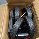 Hikenture Collapsible Wagon - 330LBS Capacity, Extra Large Foldable Wagon with All-Terrain Wheels, Utility Beach Cart for Outdoor Garden (Gray)