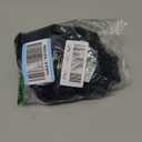 BRXL Womens Twist Back Sports Bra Longline Buttery Soft Low Impact Yoga Bra Removable Pads Scoop Neck Crop Top (Small, Navy Blue)