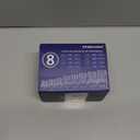 AFANSO Mega Hair Clipper Guards, 8pcs Gray, Fits Most Wahl Full Size Hair Clippers (3 Inch 8pcs)