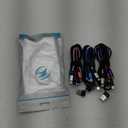 6 in 1 Multi Charging Cable, 3Pack 6FT Multiple Charging Cable, Multi Chargers Cord for All Devices Nylon Braided USB A/C Cable to 2*Lighting/Typc C/Micro USB Port for i Phone 17/16/15/Samsang/Tablets