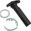 15182986 Spare Tire Carrier Lock Cylinder Cover Tube and Rings Kit for 1999-2007 GMC Sierra 1500 2500 HD 3500, Chevy Silverado 1500 2500 HD 3500 Replaces 47822 15037295