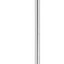 KES Toilet Paper Holder Stand 26" H (Taller Version), Free Standing Toilet Paper Roll Holder with Weighted Base for Bathroom, Rustproof SUS304 Stainless Steel Brushed Finish, BPH283S66-2 (Brushed Grey)