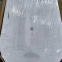 59"Acrylic Freestanding Bathtub, Bath Tub for Bedroom Glossy White, Stand Alone Soaking Tub, Modern Bathtubs with Brushed Nickel Overflow and Drain, cUPC Certified