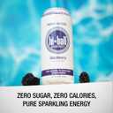 Hiball Clean Energy Seltzer Water, Caffeinated Sparkling Water Made with Vitamin B12 and Vitamin B6, Sugar Free 16 Fl Oz (Pack of 8), Blackberry