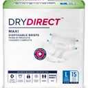 Dry Direct Maxi Overnight Brief (Pack of 15 - Large)