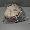 LUCKITTY Warm Fluffy Plush Cat Tunnel Bed Under Christmas Tree Big Tube Playground Toys 3 FT Diameter Longer Crinkle Collapsible 3 Way, for Indoor Cat Kitty Kitten Puppy Rabbit Ferret Brown