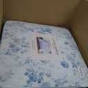 Laura Ashley - Twin XL Comforter Set, Soft & Reversible Cotton Bedding for Year Round Use, 2 Piece Bed Set with Matching Pillowcase (Belinda Blue)