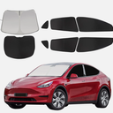 Windshield Sun Shade for Tesla 8, Model Y, 2020-2024 2 PC