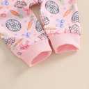 Newborn Baby Boy Easter Outfit Bunny Ear Hooded Long Sleeve Romper Jumpsuit Baby Girl Boy Spring Clothes (Pink, XS)