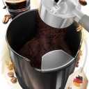 Knock Box for Coffee Grounds - Innovative Barista Accessory with Improved Handling - Coffee Knock Box for Espresso Machine, Black