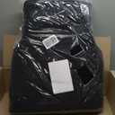 Yoga Chair Lounge for Adult, Ergonomic Chaise Lounge Chair with Side Pocket, Headrest, Waist Pad, Ottoman，Perfect for Stretching, Massage, and Relaxation, Used in Living Room, Bedroom（Black）