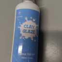 100ml Air Dry Clay Glaze, Air Dry Clay Varnish Can Not Only Used to Prevent Clay Cracking, Scratches, and Wear, It Can Also Having a Gloss Glaze Effect (Gloss)