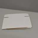 Wowxyz Shipping Boxes 7x5x2" 25 Pack - White Corrugated Cardboard Box Mailers for Small Business, Literature Mailer Box Packaging Supplies