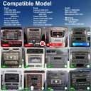 5GWiFi Car Radio for Ford F150 2004-2008, F250/F350 2006-2016, E150/E250/E350 2009-2014, Fusion 2006-2009, 7 Inch Touchscreen Stereo with Carplay Android Auto, Bluetooth, GPS, Backup Camera, SWC, FM