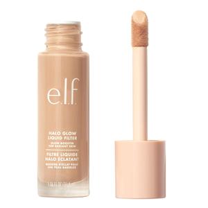 e.l.f. Halo Glow Liquid Filter, Complexion Booster For A Glowing, Soft-Focus Look, Infused With Hyaluronic Acid, Vegan & Cruelty-Free, 3 Light/Medium (1.06 Fl Oz (Pack of 1))