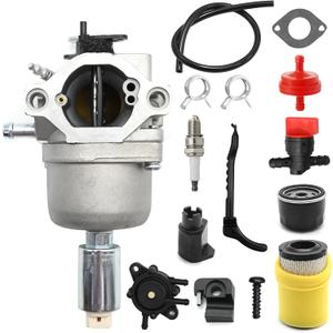 D105 Carburetor Tune Up Fit for John Deere Carburetor D100 D110 LA105 LA115 LA125 E110 X120 X145 Lawn Tractor Replacement for B S 17.5HP 19.5HP Engine Replacement for Nikki 697203