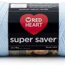 2 x RED Heart Super Saver Yarn, Light Blue