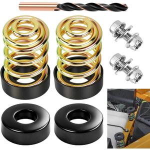 283516 Compression Seat Spring & 422127-4 Cap Compatible with Gra-sshopper, Joh-n Deere Cub Cadet ZT1 Mower, Compressed Springs Can Provide The Necessary Support and Cushioning