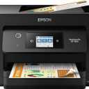 Epson Workforce Pro WF-3823 Wireless Color All-in-One Inkjet Printer, Black - Print Scan Copy Fax - 2.7" Touchscreen, 21 ppm, 4800 x 2400 dpi, Auto 2-Sided Printing, 35-Sheet ADF, 8.5 x 14, Ethernet