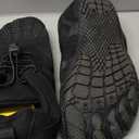 Barefoot Shoes Mens Womens Minimalist Cross Training Shoes with Wide Toe Box Athletic Zero Drop Trail Walking Hiking Running Sneakers (Black)