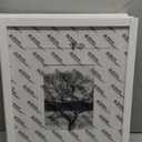 Egofine 11x14 Picture Frames Set of 4, Made of Solid Wood Covered by Plexiglass 5x7 and 8x10 with Mat or 11x14 without Mat, for Table Top Display and Wall Mounting Photo Frame White