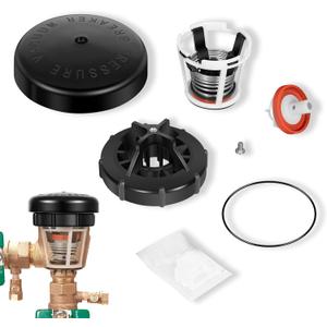 RK1-420 Repair Kit for Zurn Wilkins 420XL/420 Model 1" Pressure Vacuum Breaker (PVB) Freeze Repair Kit, Includes Seat, Float, Bonnet, Poppet, Relief Valve, O-Rings & Canopy