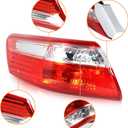 labwork Driver Side Tail Light Replacement for Toyota Camry 2007-2009 Rear Outer Tail Light Lamp 8156133460 LH Left Side