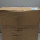 Amazon Basics Classic Puresoft PU Padded Mid-Back Height Adjustable Office Computer Desk Chair with Armrest, 26"D x 23.75"W x 42"H, Black