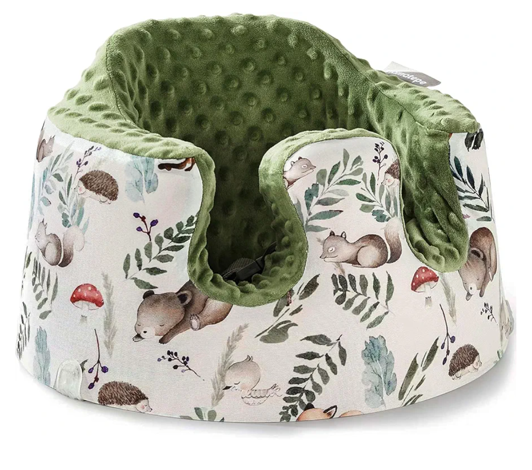 Seat Cover Compatible with Bumbo and Nuby Seat,Soft Breathable Cover for Baby Girl Boy,Cover Only