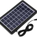 9V 3W Solar Panel Solar Battery Charger 93% Translucency 18% Conversion Rate Poly Silicon Solar Cell Board