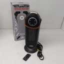 Space Heaters for Indoor Use, 16 Inch Portable Electric Heater for Office, 1500W Fast Heating Space Heater with Thermostat, 90Oscillation, 12H Timer, Remote, Safe, Ultra-quiet Room Heater for Bedroom (Display Screen, Black)