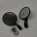 Motorcycle Mirrors Adjustable CNC for Most Dirt Pit Bike Ebike Scooter ATV, Bar End Side Rear View Mirror Universal for Surron Talaria Eride Pro SS Electric Dirt Bike, 22-25.4mm Handlebar