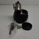 Halloween Decorations Indoor - DIY Floating Potion Set with Witches Cauldron and Mist Maker - Spooky Vintage Black Plastic Bowl Hocus Pocus Party Decor for Home Table Mantel Kitchen Room