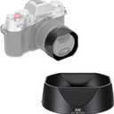 JJC Bayonet Lens Hood Shade for Fuji Fujifilm XF 35mm F2 R WR, XF 23mm F2 R WR, XC 35mm F2 Lenses, XF35mm f2, XF23mm f2, XC35mm Hood, Replaces Fujifilm LH-XF35-2 Lens Hood