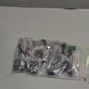 Richeer 20PCS 1.38 inch Black 1/2-20 Closed End Bulge Acorn Lug Nuts - Cone Seat - 19mm Hex One-Piece Wheel Lug Nut for Bronco Mustang Ranger Safari YJ TJ KJ KK ZJ WJ WK XK MJ XJ