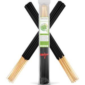 Citronella Exotic Incense Sticks Jumbo 19 Inch Long - Bulk 1 Bundle 27 to 30 Sticks - Natural 19" Extra Large with A Smooth Aroma That Burns for 3 to 4 Hours Each.