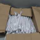 120 PCS Light Up Wands for Wedding, Warm White LED Wedding Send Off with Ribbons and Bells, 3 Light Modes Fairy Ribbon Wands, Reception Props for Ceremony Exit, Party Favor