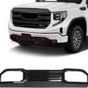 Front Lower Skid Plate Valance Compatible with GMC Sierra 1500 2022 2023 2024 Black OEM SFOE8678GBK