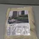 LAMIT Beige Linen Curtains for Living Room 2 Panels Set, 84 Inch Faux Linen Textured Light Filtering Drapes Back Tab and Rod Pocket Boho Panels for Farmhouse/Bedroom/Porch, 52 x 84 Inch