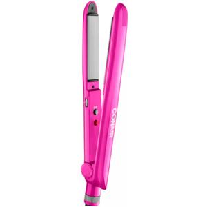 Conair Tourmaline Ceramic Flat Iron; 1-inch; Pink