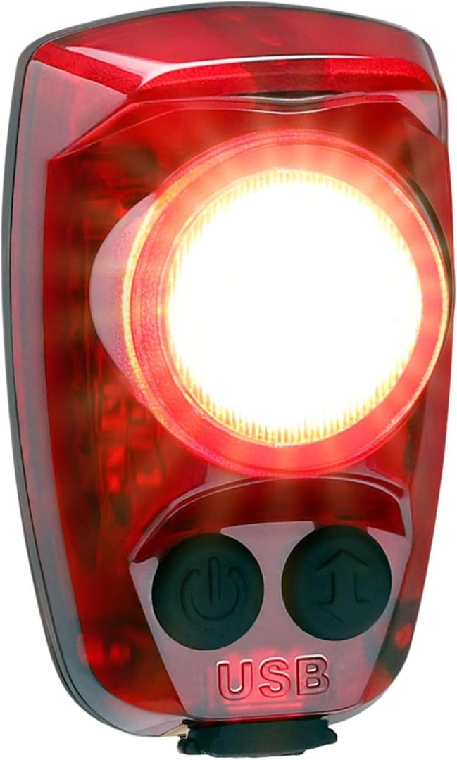 Cygolite Hotshot Pro 200 & 150 Lumen Bicycle Taillight Models- Hard & Flexible Mount Styles 6 Night & Day Modes User Tunable Flash Speeds- IP64 WaterResistant USB RechargeGreat for Busy Roads