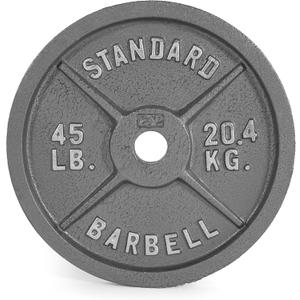 CAP Barbell 2-Inch Olympic Weight Plate | 45 LB