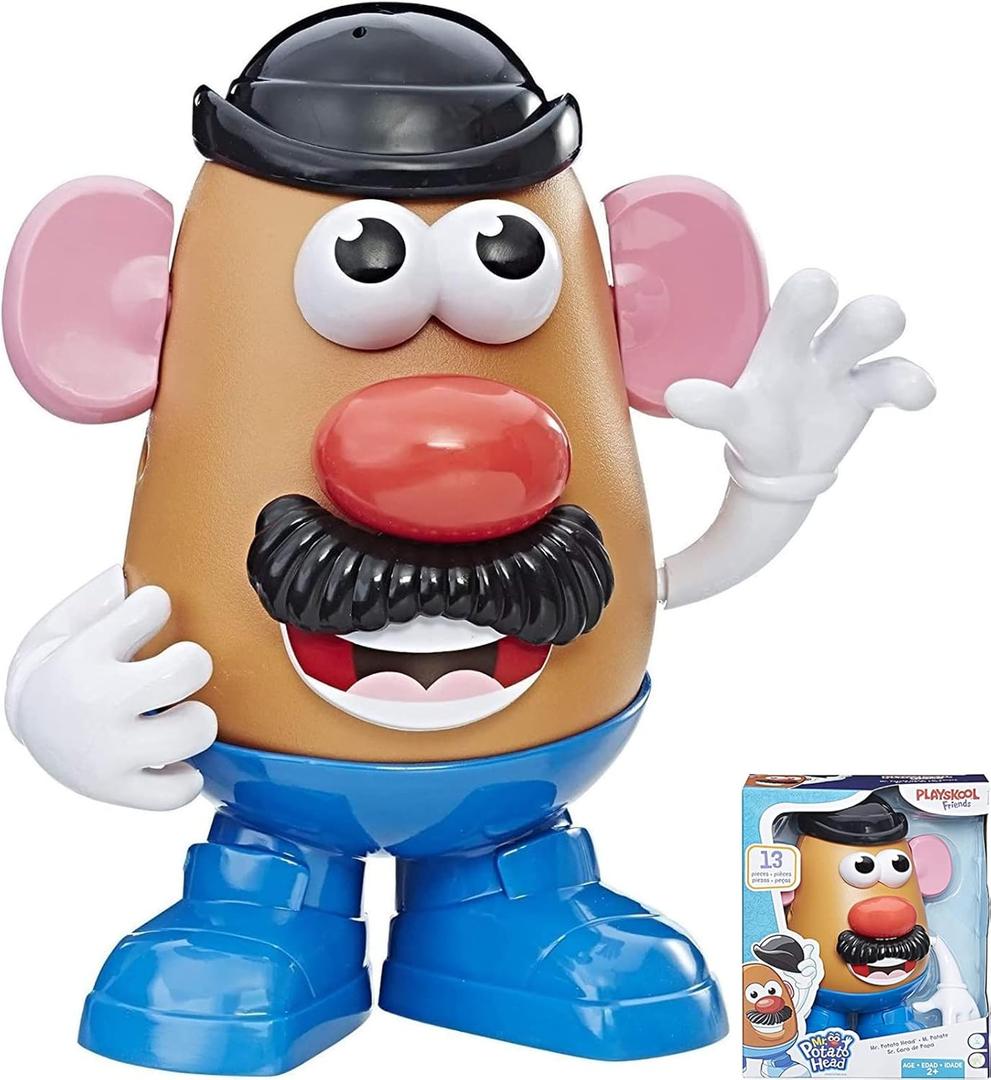 Mr Potato Head Toy for Kids Age 2+, 13 Piece Set with Accessories for Creative Play
