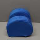 Knee Recovery Pillow for Post-Surgery with Memory Foam, Orthopedic Leg Positioning Pillow, Knees Support & Elevation Pillows, Ideal for Knee Replacement Recovery, Injury and Rest (Blue)