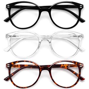 GIBLOGO Reading Glasses for Women/Men Eye Glasses Blue Light Reading Glasses Cheaters Eyeglasses