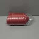 BEDELITE Fleece Throw Blanket for Couch - 300GSM Soft & Warm Fluffy Burgundy Blanket, Decorative and Giftable Striped Blankets for Women, Men, 50"x60"